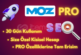 30 Günlük MOZ PRO | Kişisel Hesap