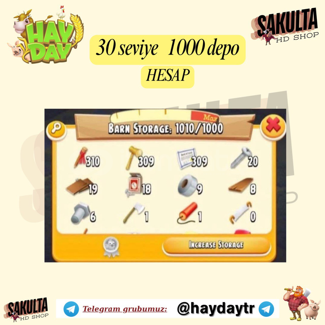 30 LEVEL ARAZİ DEPOSU 30 LEVEL ARAZİ DEPOSU