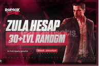 +30 LEVEL TEL MAİL DEĞİŞEN ZULA RANDOM HESAP