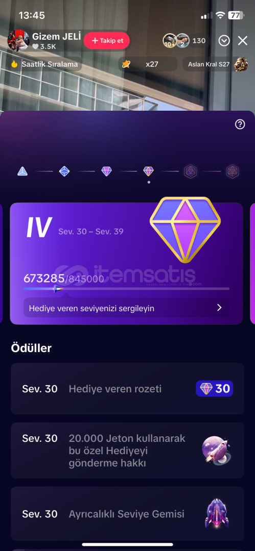 30 LEVEL YARGIÇ HESAP 30 LEVEL YARGIÇ HESAP