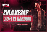 +30 Level Zula Random Hesap | Oto Teslimat