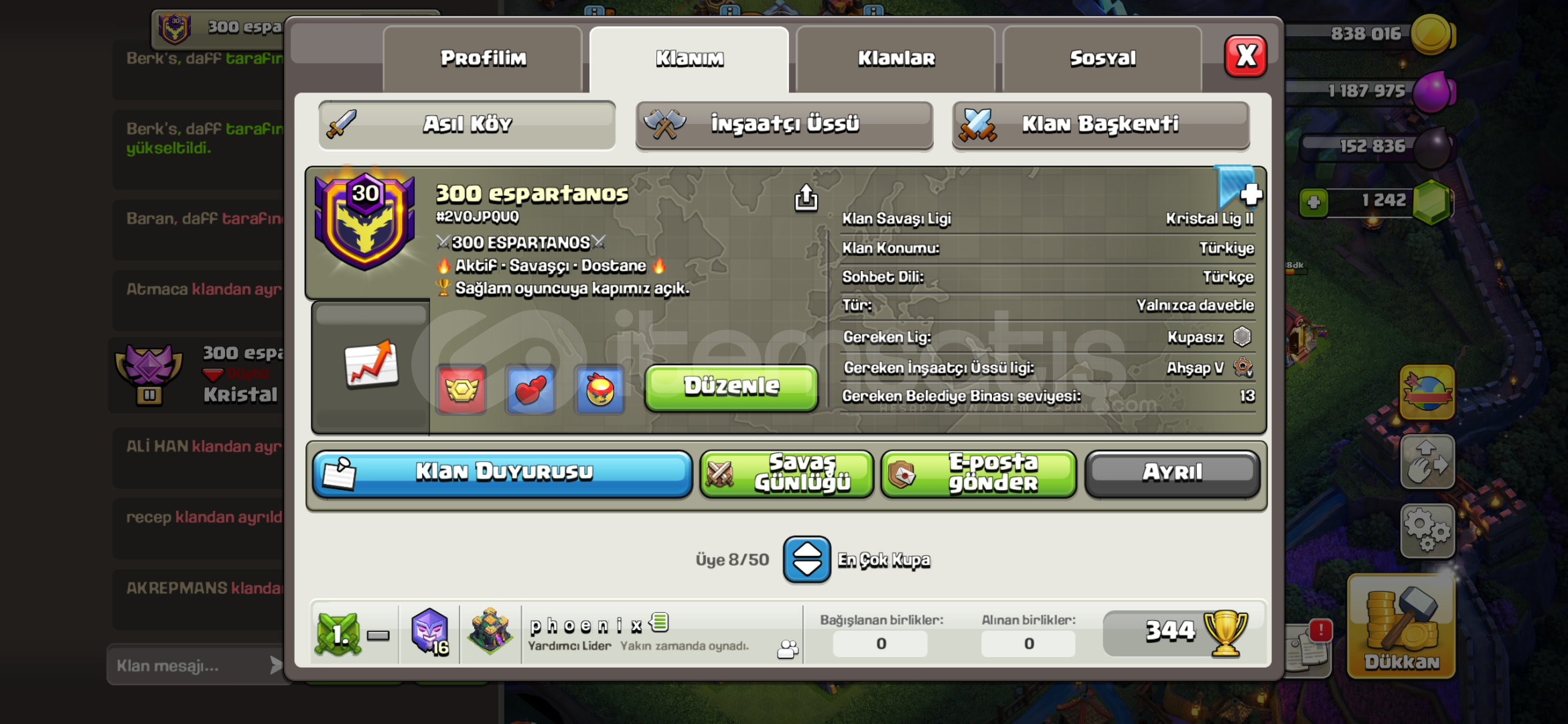 30 lvl kristal 2 lig klan  30 lvl kristal 2 lig klan