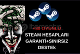 +30 OYUNLU STEAM HESABI | OTO TESLİMAT