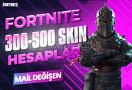 300-500 SKIN V.I.P MAİL DEĞİŞEN FORTNITE HESAP
