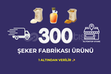 100 Adet | Esmer Şeker, Beyaz Şeker ve Şerbet