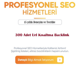 300 Adet URL Kısaltma Backlink