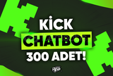 ⭐ 300 Chatbot - Chatinizi Aktif Tutun! ⭐