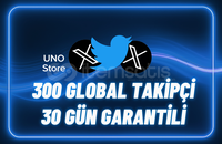 ⭐300 Global Takipçi 