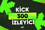 ⭐ 300 KİCK İZLEYİCİ 1 SAATLİK ⭐