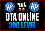 300 Level GTA Online + Ban Yok + Garanti