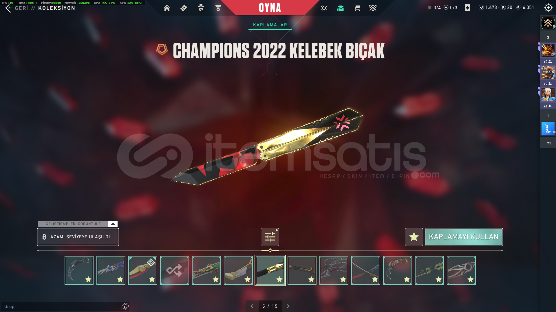 300 LVL MAİNLİK DOLU HESAP  300 LVL MAİNLİK DOLU HESAP