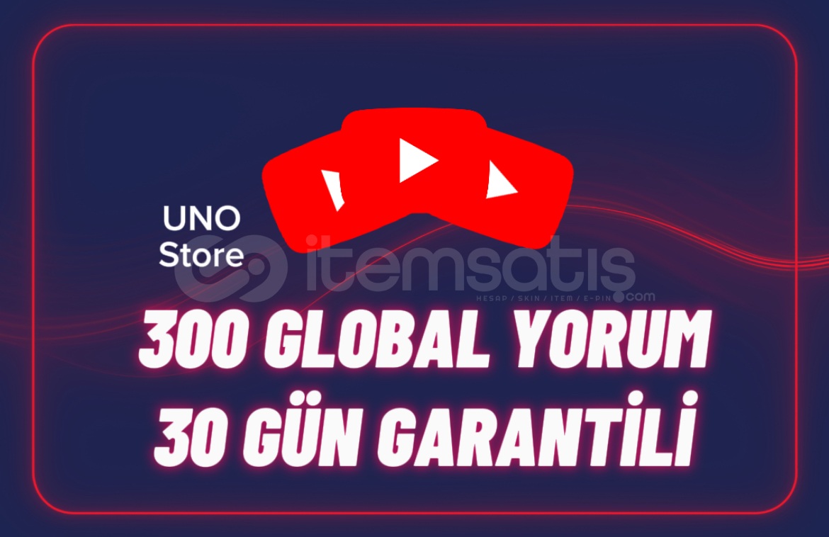 ⭐300 Özel Yorum - 30 Gün Garantili⭐ ⭐300 Özel Yorum - 30 Gün Garantili⭐