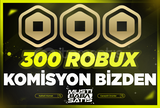 300 Robux + Komisyon Bizden