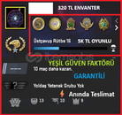 300 TL ENVANTER 7 MADALYA / 1347 SAAT / FACEİT