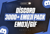 3000+ Discord Emoji + GIF Mega Pack