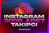 3000 Instagram Kaliteli Takipçi | Garantili