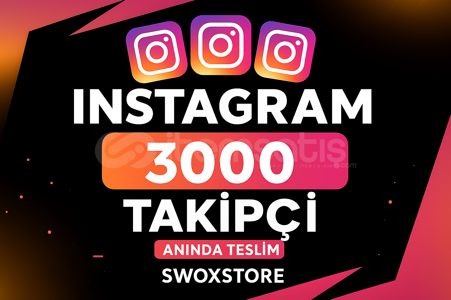 ⭐️3000 İNSTAGRAM TAKİPÇİ⭐  ⭐️3000 İNSTAGRAM TAKİPÇİ⭐