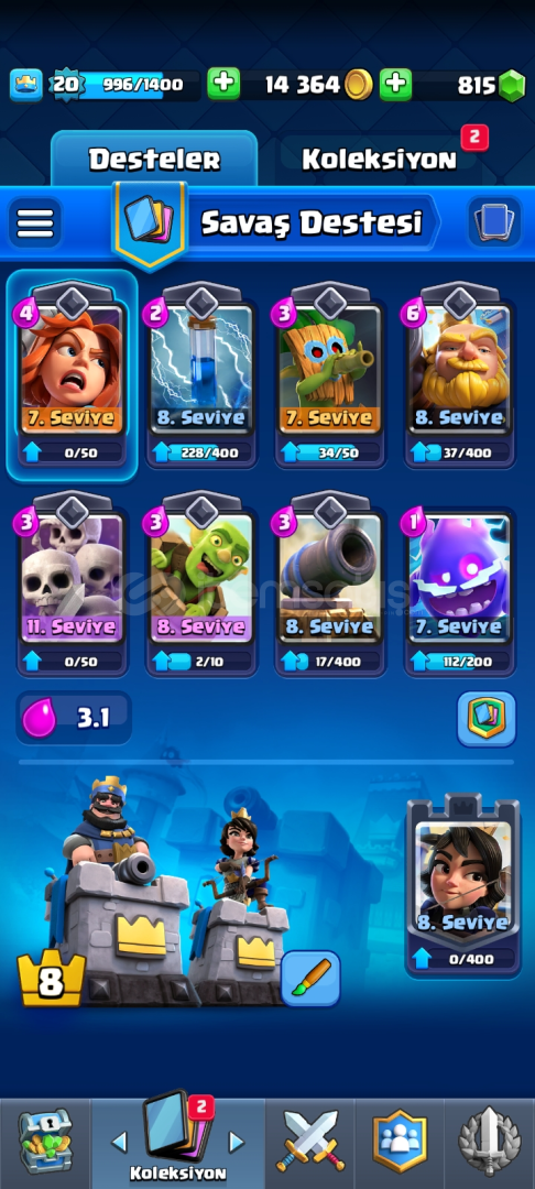 3000 KUPA 800 TAŞ GOBLİN EMOJİLİ 3000 KUPA 800 TAŞ GOBLİN EMOJİLİ