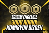 ⭐ 3000 Robux ⭐ + KOMİSYON BİZDEN