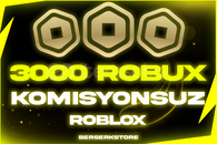 ⚡HIZLI 3000 Robux - Komisyonsuz⚡