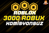 ⭐️3000 ROBUX | KOMİSYONSUZ!⭐️