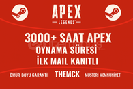⭐️3000+ SAAT APEX LEGENDS❤️+İLK MAİL❤️