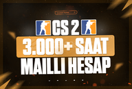 ⭐️3000+ SAAT CS2 HESAP | İlk Mail⭐️