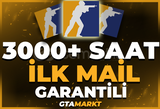 ⭐3000+ SAAT CS2 STEAM HESABI | GARANTİ⭐