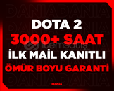 ⭐3000+ SAAT DOTA 2⭐İLK MAİL