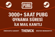 ⭐3000+ SAAT PUBG❤️+İLK MAİL KANITLI❤️