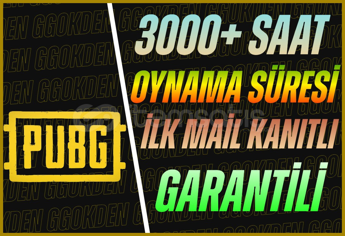 ⭐️3000+ SAAT PUBG STEAM HESABI⭐️+İLK MAİL ⭐️3000+ SAAT PUBG STEAM HESABI⭐️+İLK MAİL