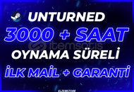 ⭐3000 SAAT UNTURNED ⭐ + İLK MAİL❤️