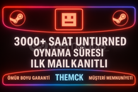 ⭐️3000+ SAAT UNTURNED❤️+İLK MAİL❤️