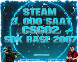 3000 Saatlik CSGO2 Hesap + SDK BASE 2007 