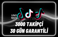 ⭐3000 Takipçi - 30 Gün Garantili⭐