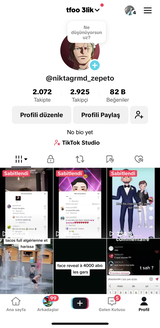 ⚡️3000 TAKİPÇİLİ GLOBAL HESAP⚡️82K BEĞENİLİ