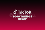 3000 Takipçili TikTok Hesabı