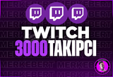 ⚔️ 3000 Twitch Takipçi I ÇALIŞAN TEK SERVİS