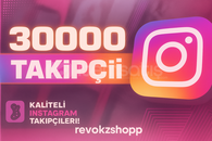 30000 - İnstagram Takipçi ((KALİTE + HIZ))