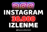 ⭐[30.000]10DK TESLİM KALİTELİ İZLENME İNSTAGRAM