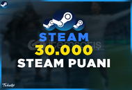 30.000 Steam Puanı | Hızlı + Garantili