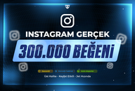 300.000 Gerçek Beğeni - Garantili - Instagram