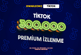 300.000 TikTok Premium İzlenme (Garantili)