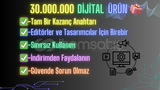 30.000.000 Dijital Ürün