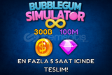 300B COİN 100M GEMS HİZMETİ!