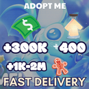 300K Buck + 400 Age Up Pots +(1K-2M) Gingerbread