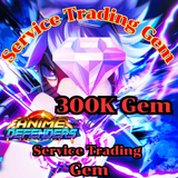  300k Gems Anime Defenders (AD)