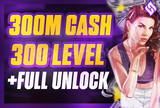 ✨300M Cash + 300 Level + Full Unlock | GTA✨