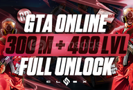 ✨300M Cash + 400 Level + Full Unlock | GTA✨