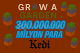 ⭐300M Para Hızlı Teslimat+Hediye Meyve